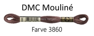 DMC Mouline Amagergarn farve 3860